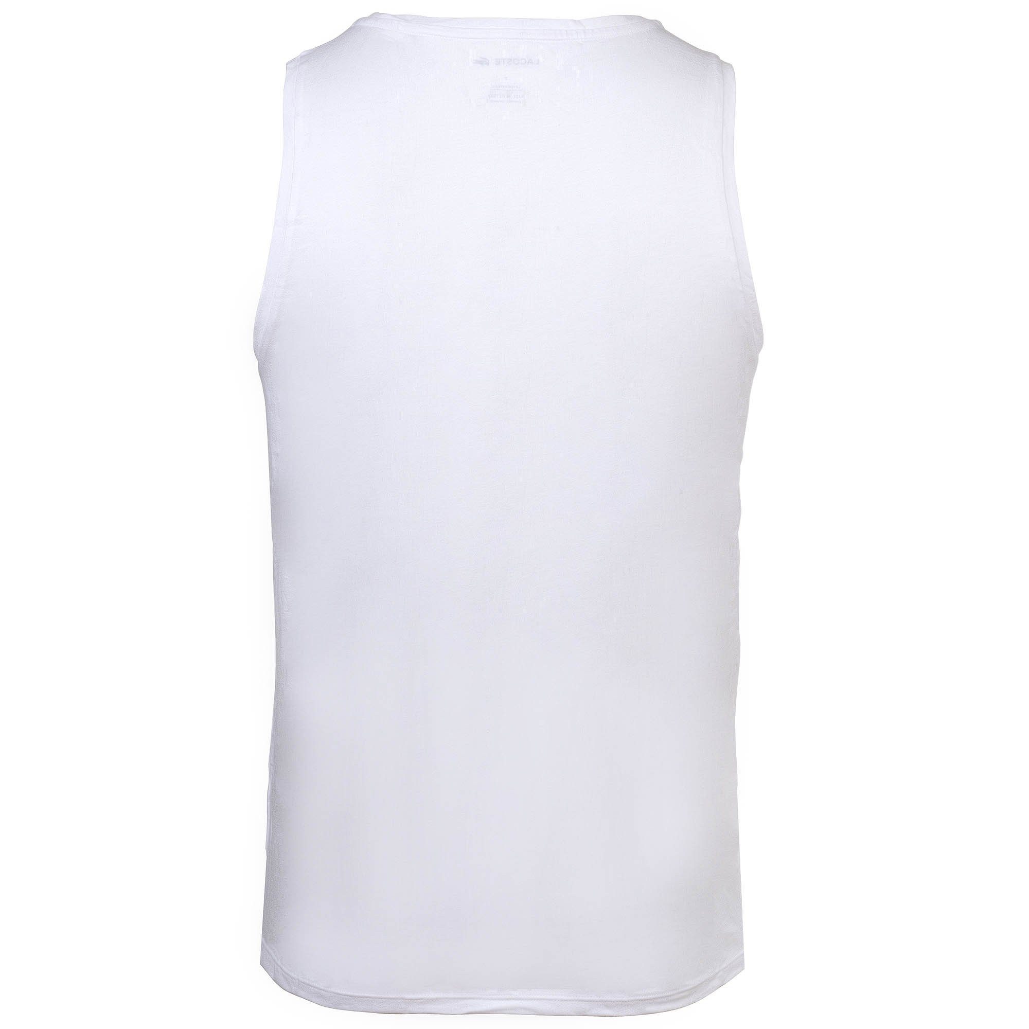 Lacoste Unterhemd Herren Unterhemd 3er Pack Baumwolle (Packung, 3er Pack)