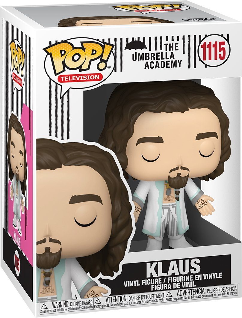 Figurine Pop! The Umbrella Academy Klaus (N°1115) - Neuf - Collection Comics/Super-Héros
