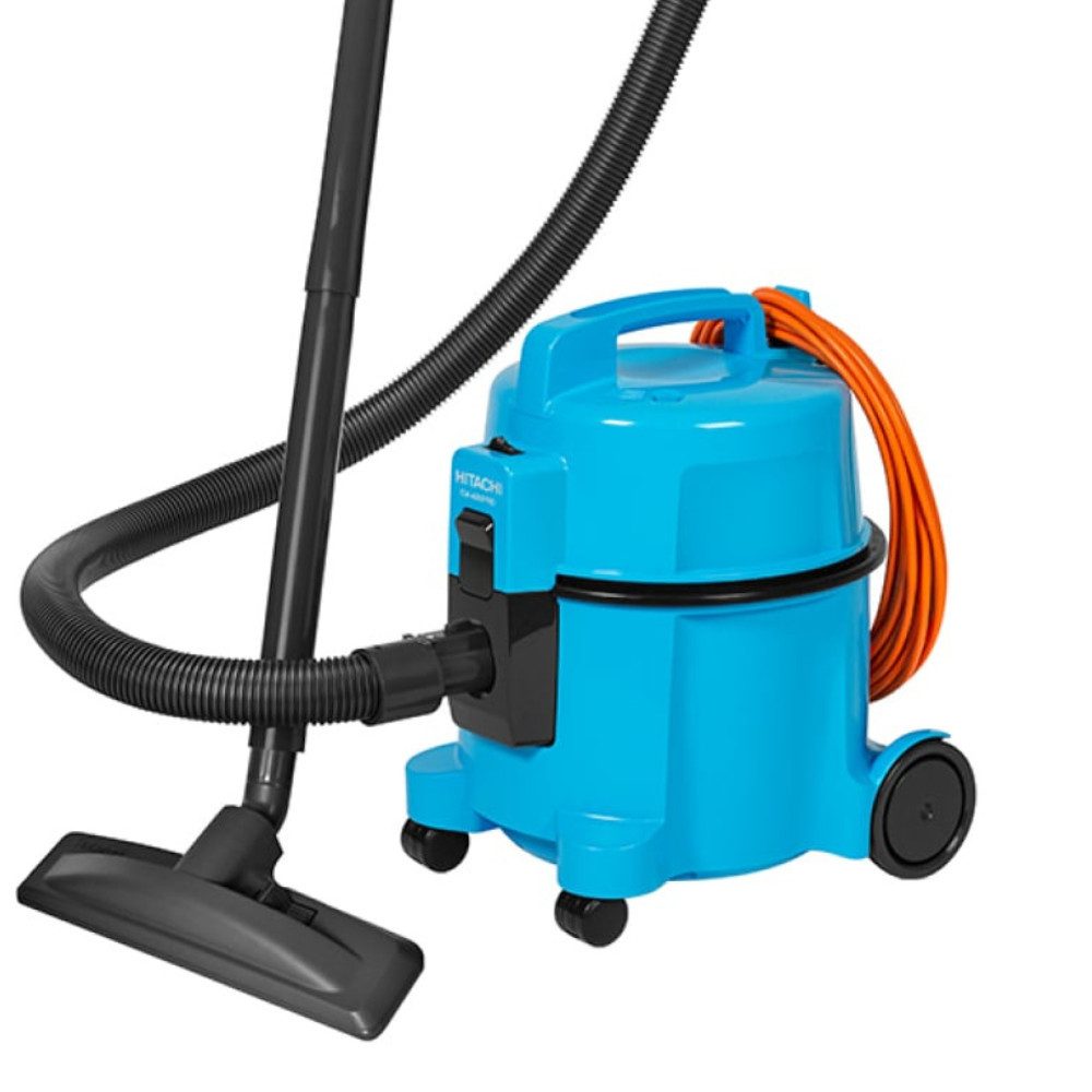 Hitachi Bodenstaubsauger CV-400 PRO LB, beutellos, 7,5L Tank, HEPA, 13m Radius, 880 W, beutellos, 13 m Aktionsradius, Möbel- und Kantenschutz, 7,5 Liter Staubtank