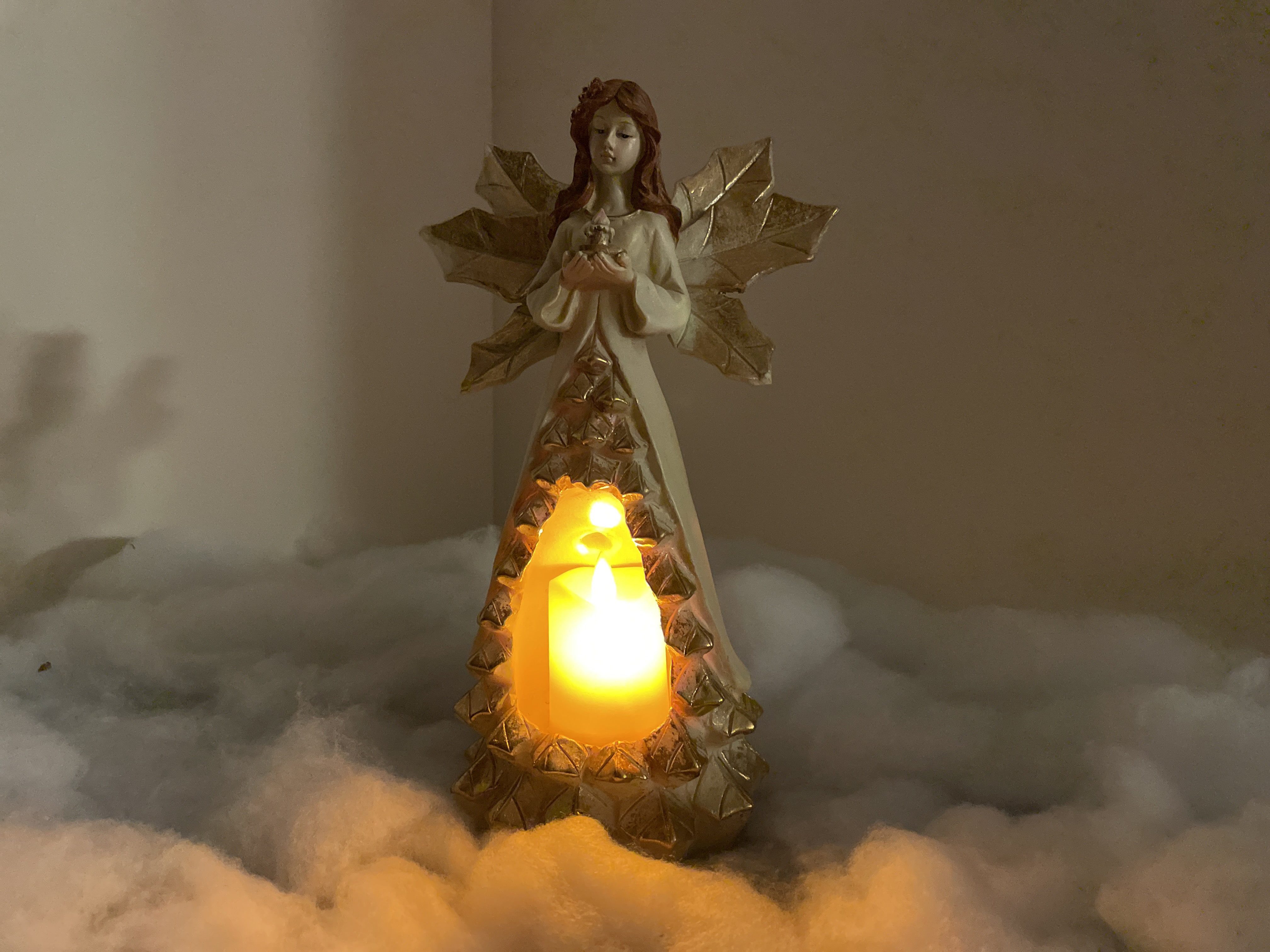 e4fun Dekofigur Weihnachtsdorf/-szene: Zug mit LED, Musik und fahrendem Zug günstig online kaufen