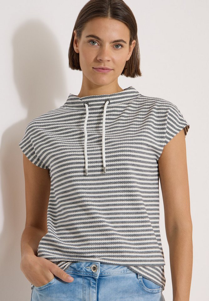 CECIL T-Shirt mit strukturiertem Muster