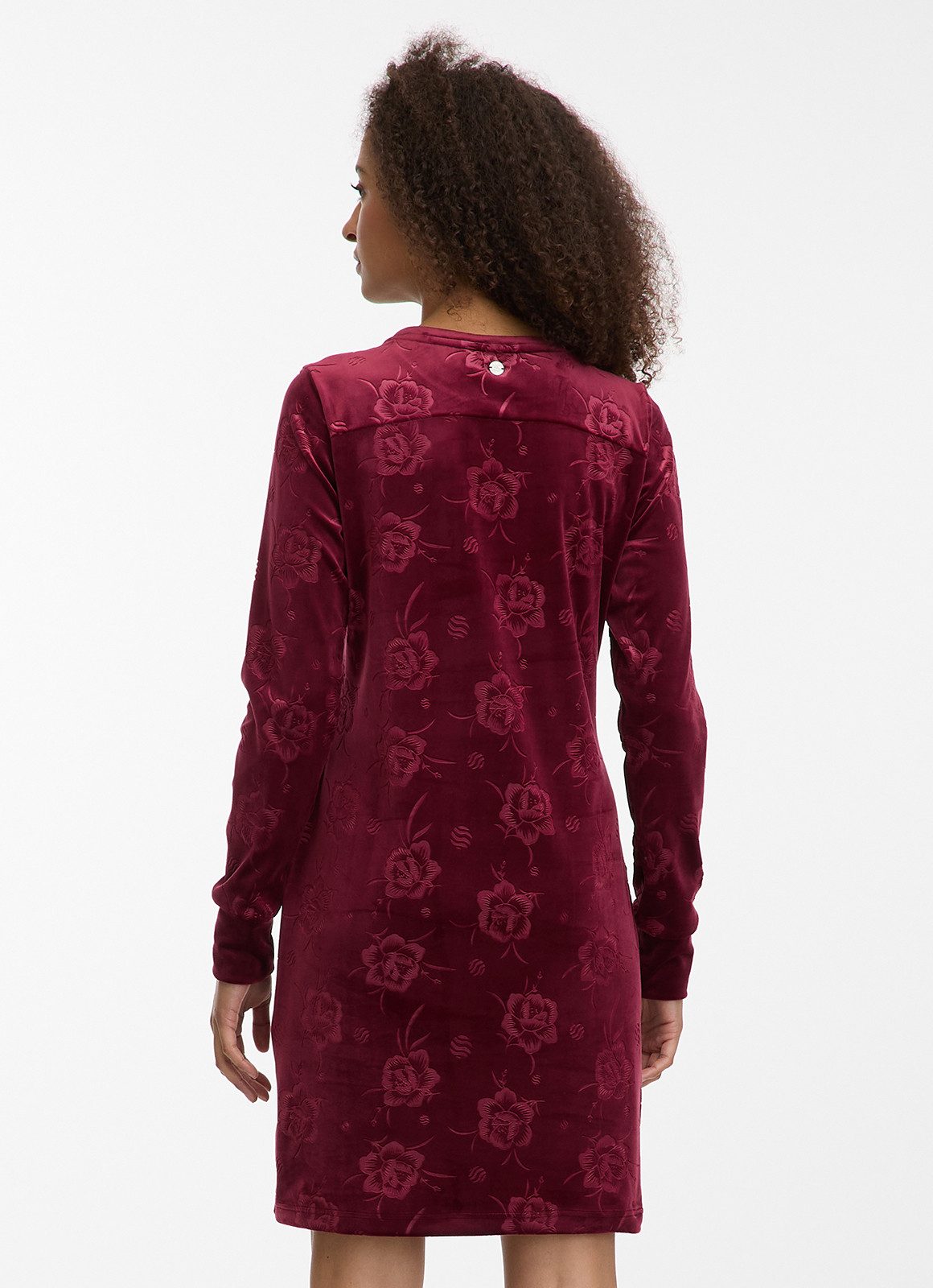 Ragwear Midikleid ROSETA VELVET Sommerkleid