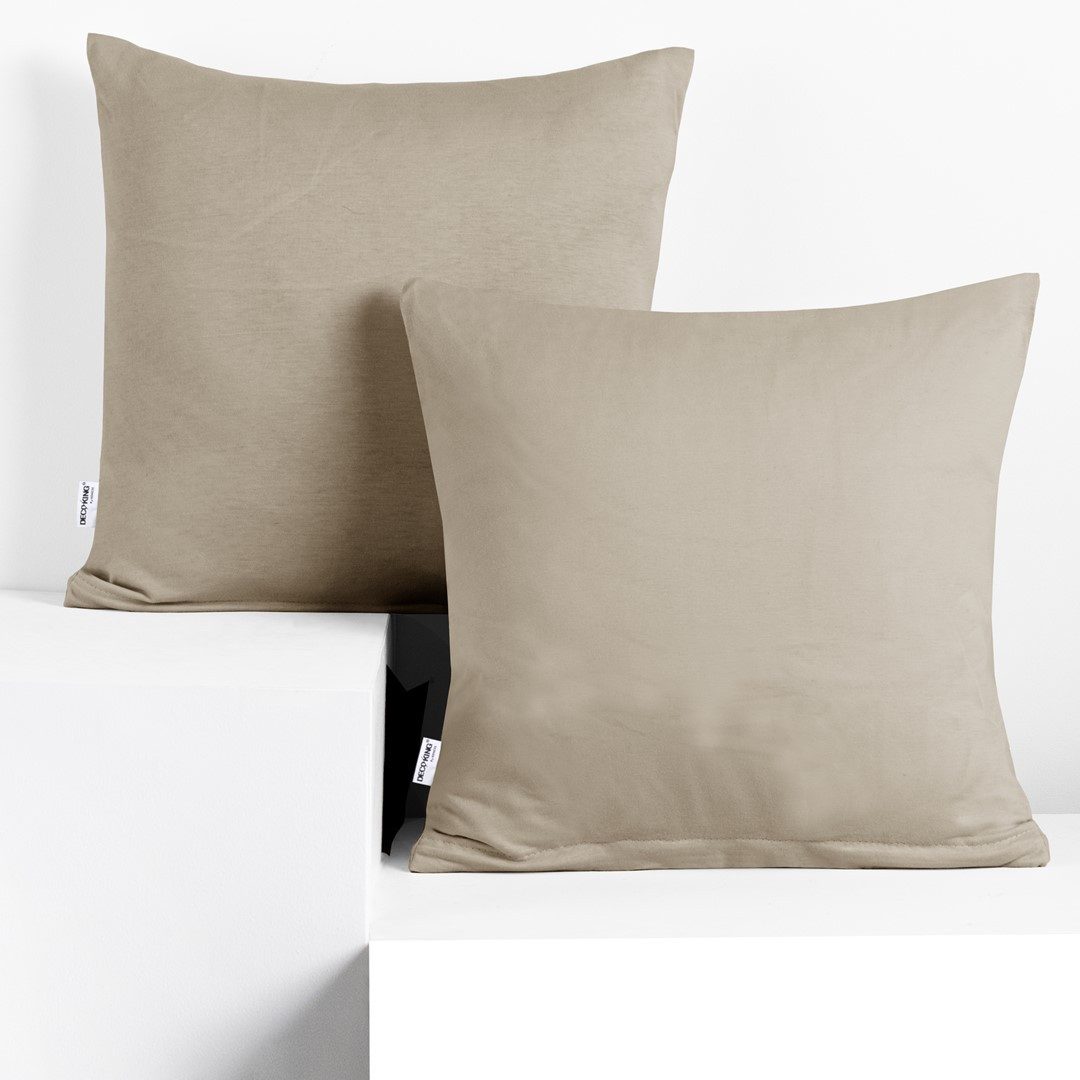 DecoKing Kissenbezug Kissenbezüge Baumwolle Reißverschluss mehrere günstig online kaufen