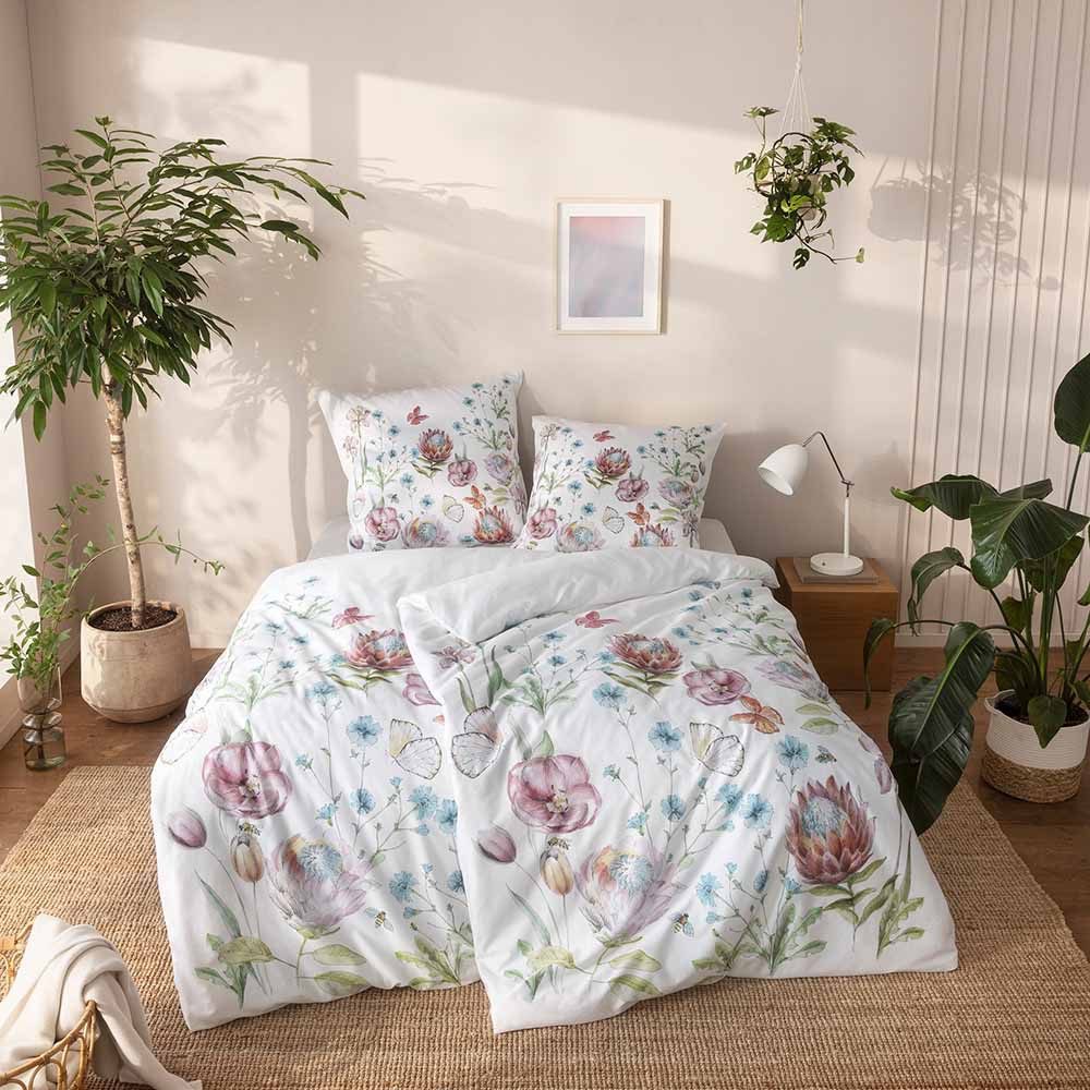Estella Bettwäsche Josefa, Satin (Bio-Baumwolle), 2 günstig online kaufen