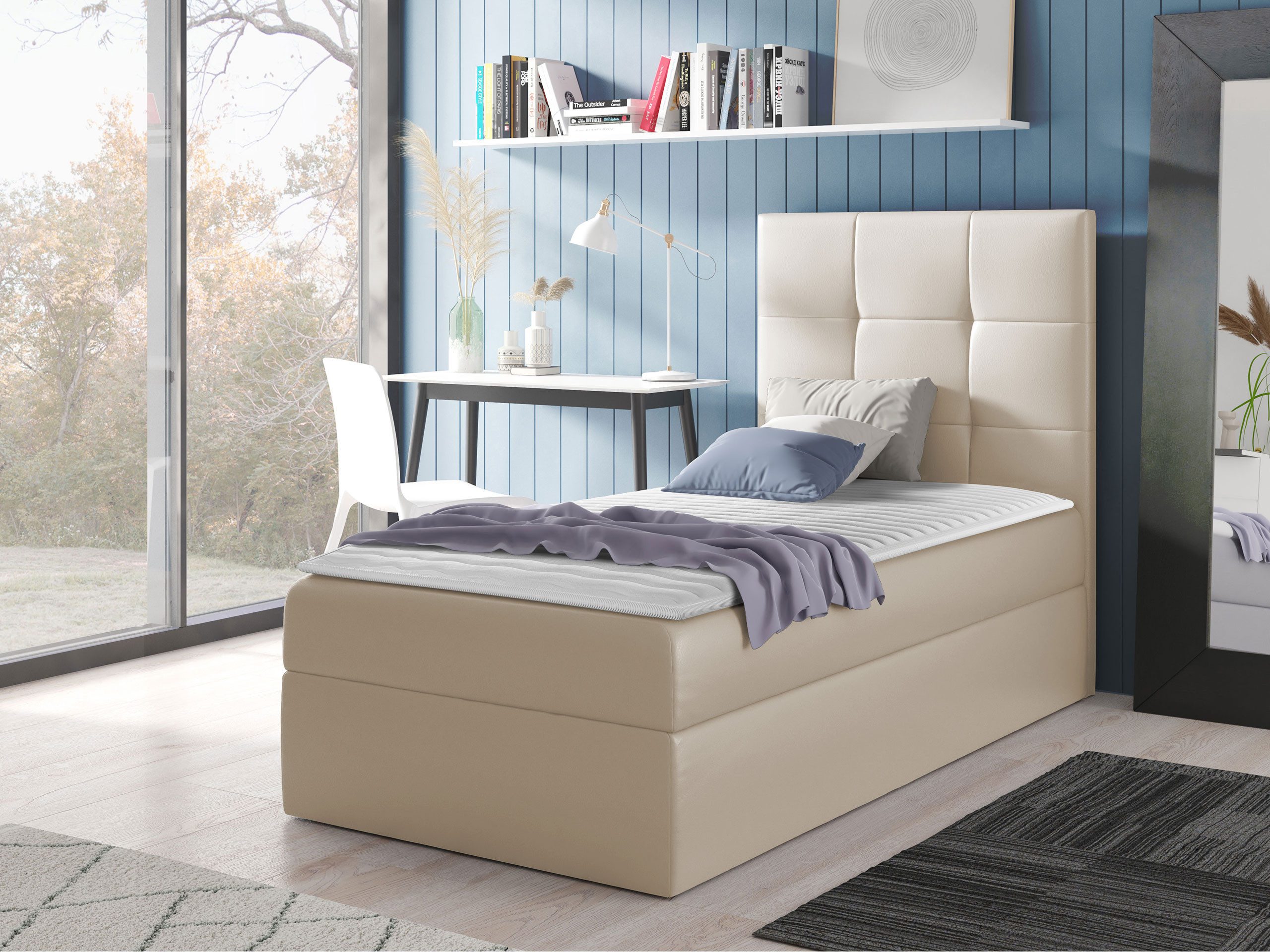MIRJAN24 Boxspringbett Mini 2 (mit Hauptmatratze, günstig online kaufen