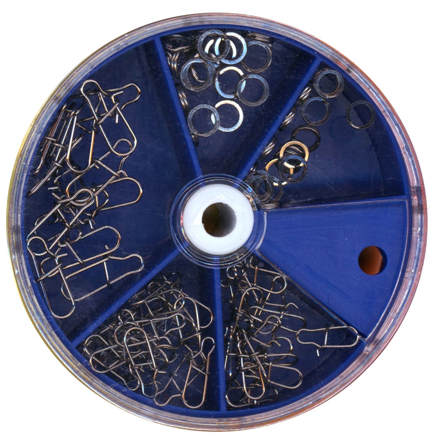 Fishing Tackle Max Соединитель шнура FTM Spoon Kleinteilebox 55 Snaps + 40 Sprengringe - Angelset, (1-St)