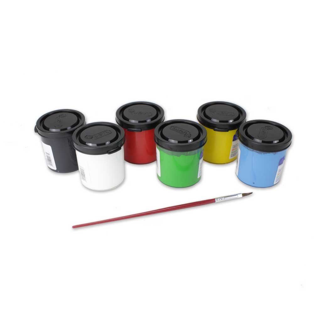 Die Werkkiste Bastelnaturmaterial Die Werkkiste - Acrylfarben Set für Kinder