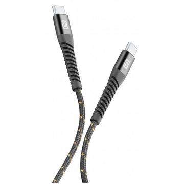 Cellularline Tetraforce - USB Kabel - schwarz USB-Kabel, USB-C, USB-C