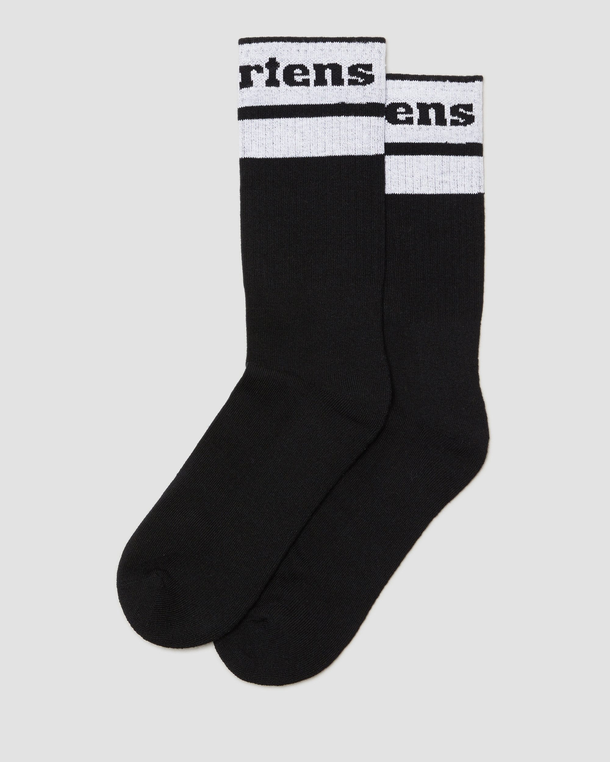 DR. MARTENS Socken Athletic Logo Organic Cotton Blend Socken (1-Paar) mit vertärktem Fersen- und Zehenbereich, druckfreier Bund