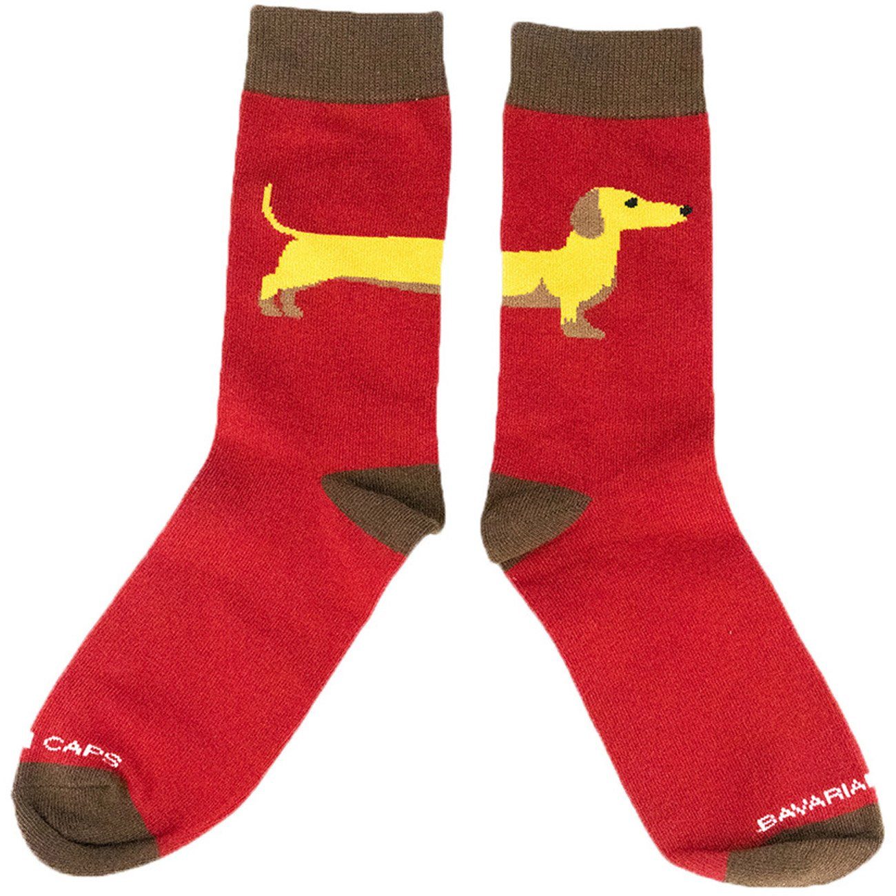 Bavarian Caps Socken 2er Sockenbox "Dackel" günstig online kaufen