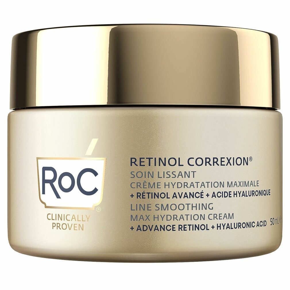 Roc Tagescreme Retinol Correxion Line Smoothing Max Hydration Cream