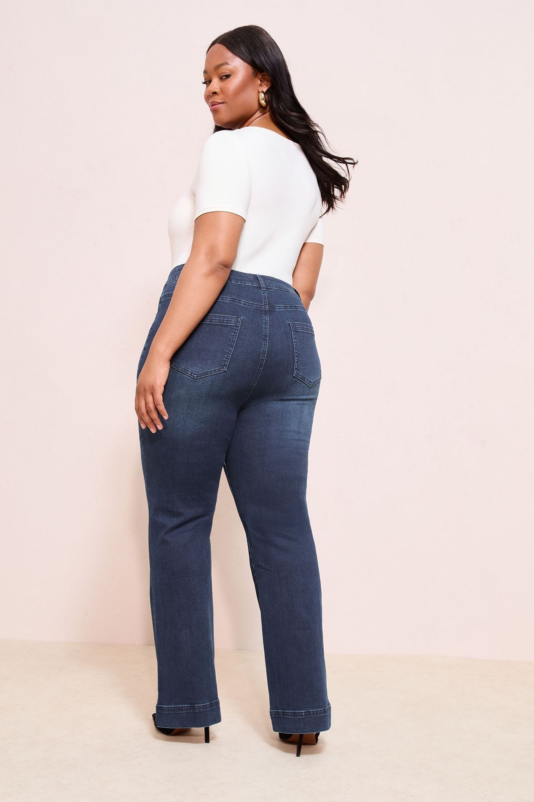 Friends Like These Taillenjeans Friends Like These ausgestellte Jeans, Curve (1-tlg)