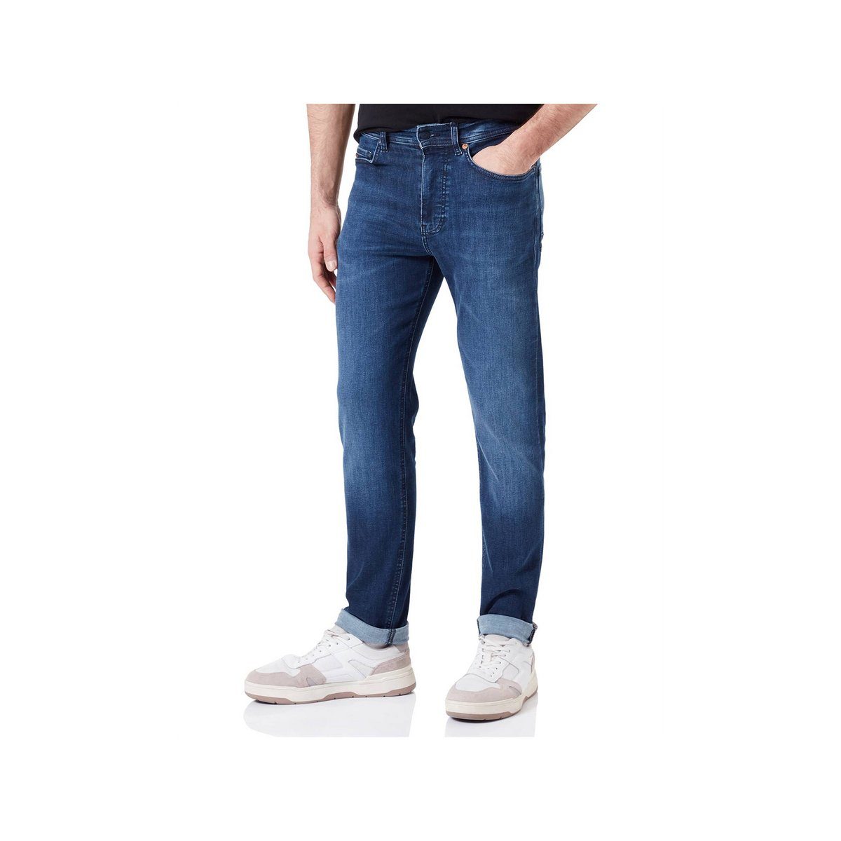 5-Pocket-Jeans HUGO marineblau (1-tlg)