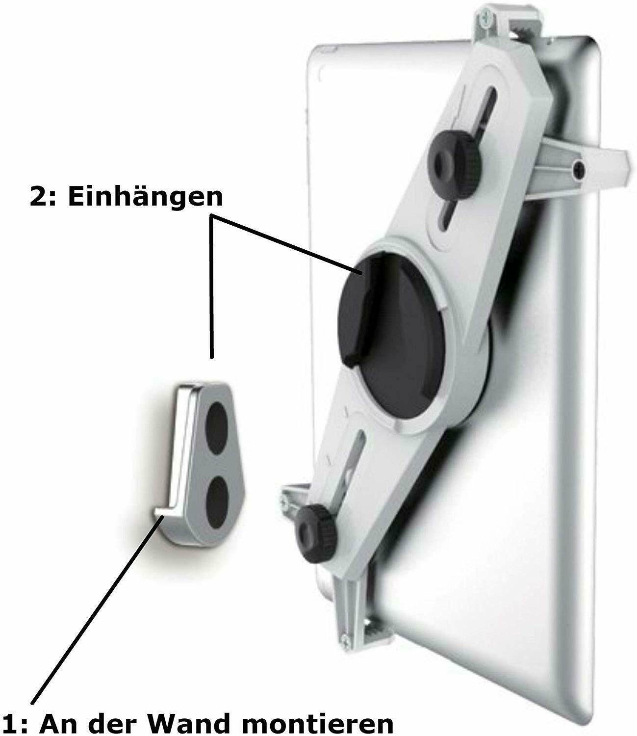 TronicXL Tablet-Halterung Tablet Wandhalterung 7 - 10,4 Zoll für Blackview Estink Asus KXD