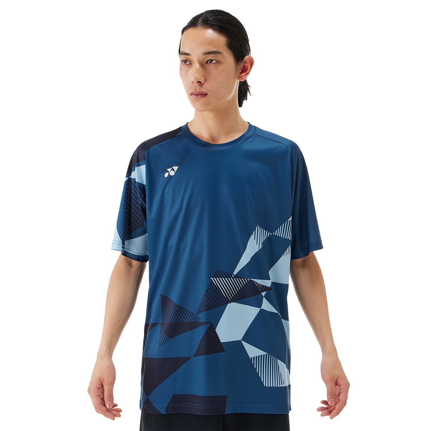 Yonex T-Shirt Practice Graphic 16744 (100% Polyester) 2025 inkblau Herren
