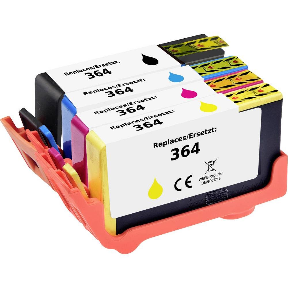 Renkforce Druckerpatrone ersetzt HP 364, N9J73AE, CB316EE, CB318EE, CB319EE, Tintenpatrone