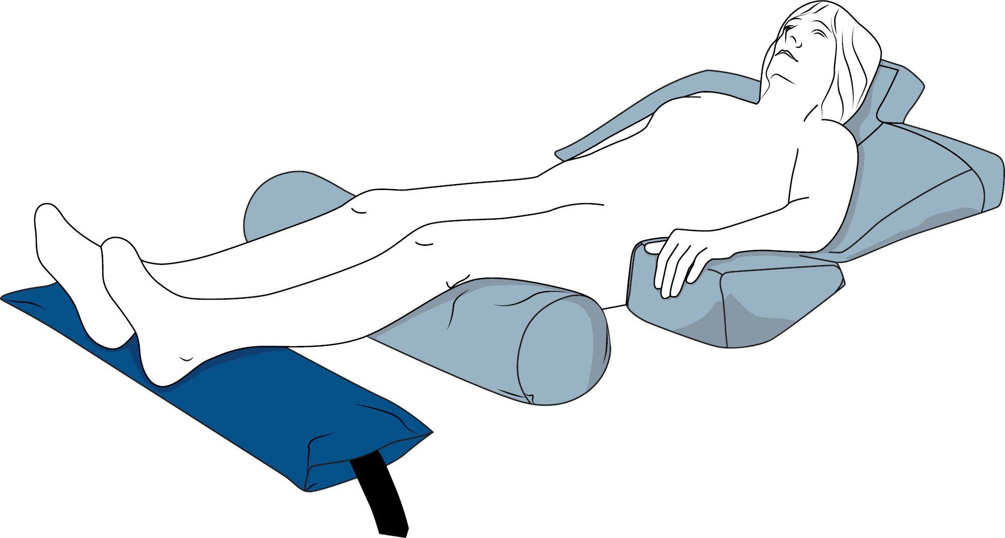 Softline Healthcare Products Fersenkissen CareWave (carepur) Fersenentlastungsgurt
