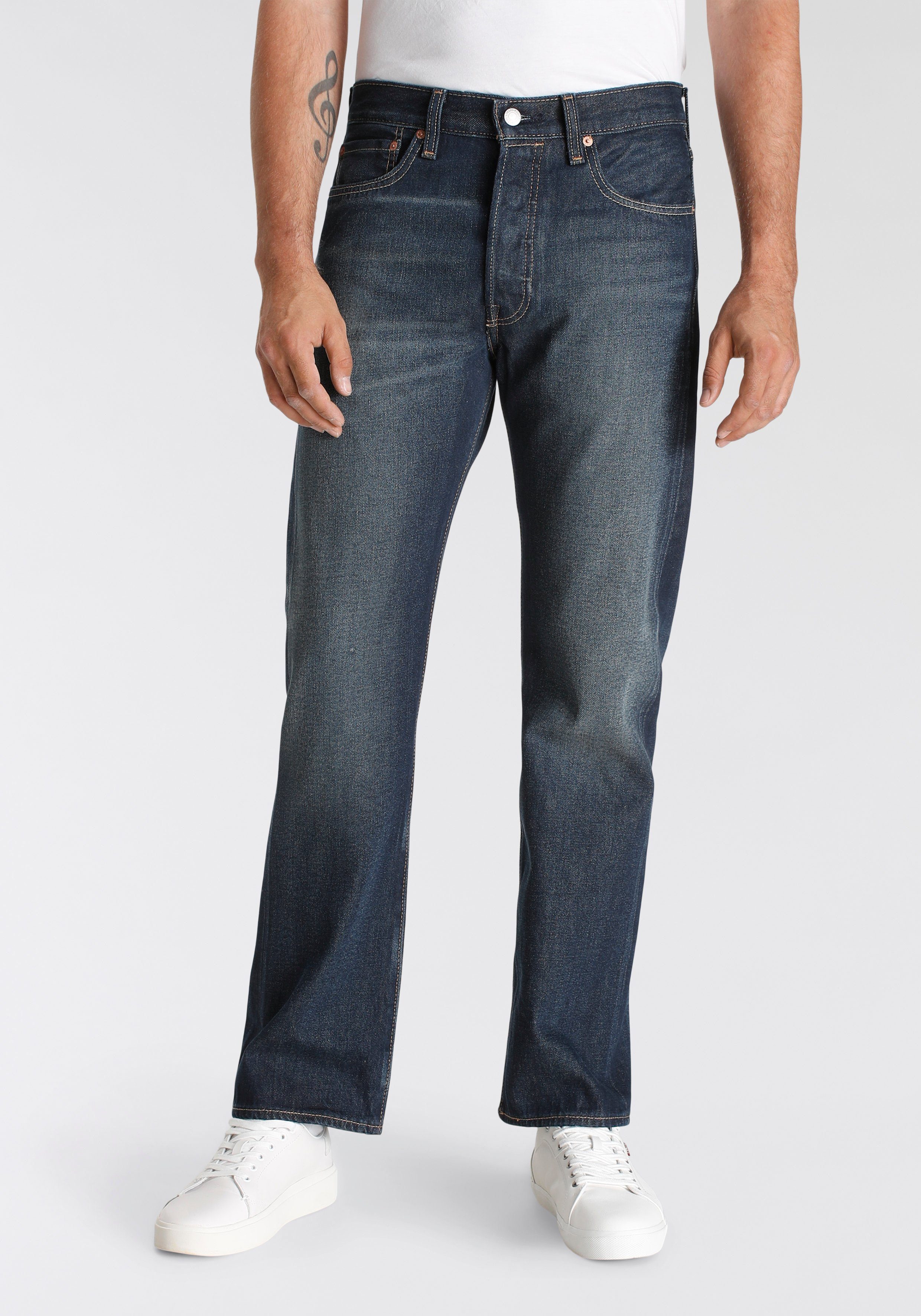 Levi's® Straight-Jeans 501 LEVI'S ORIGINAL mit Markenlabel