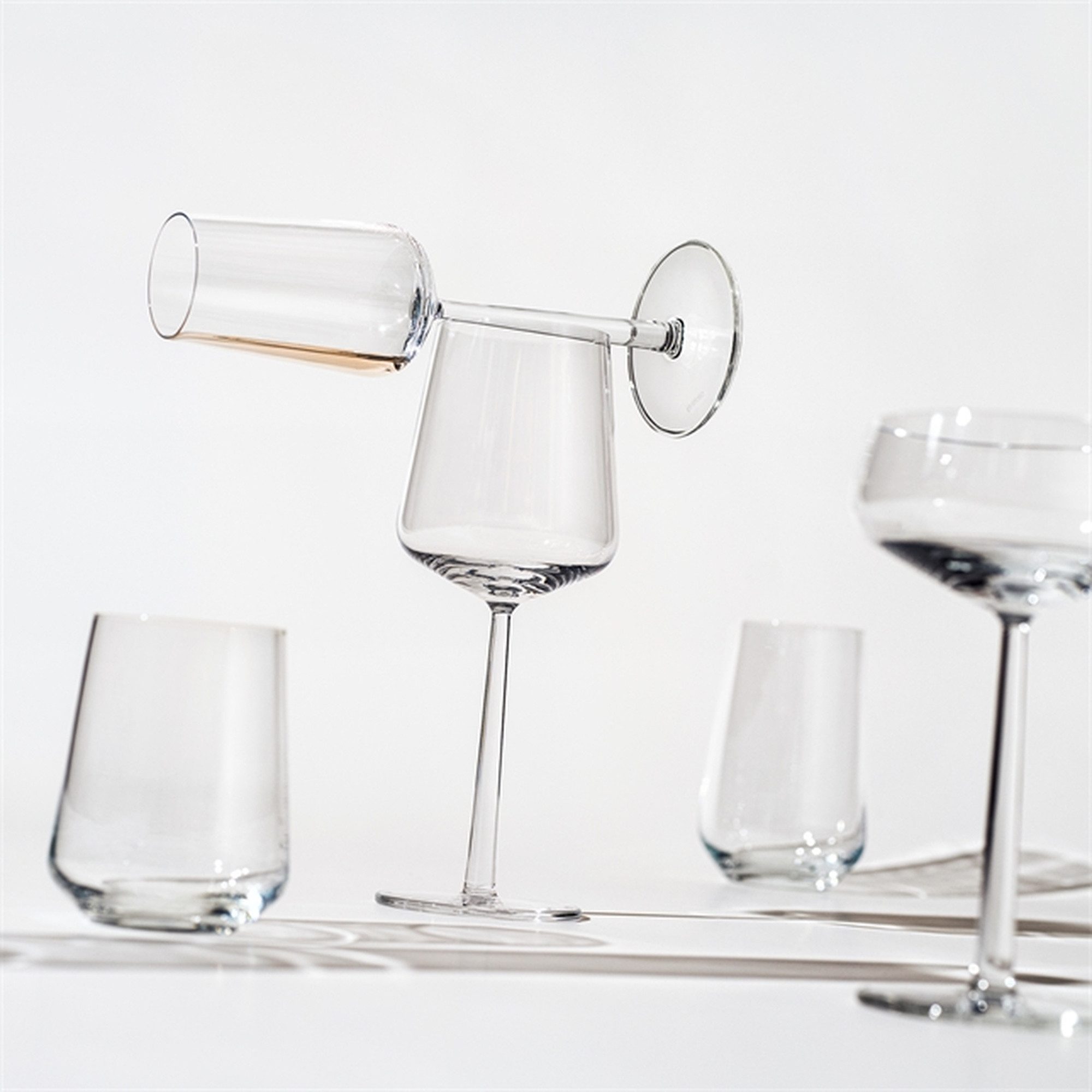 IITTALA Glas Iittala Essence Trinkglas 35cl 4er Set Klar, Glas