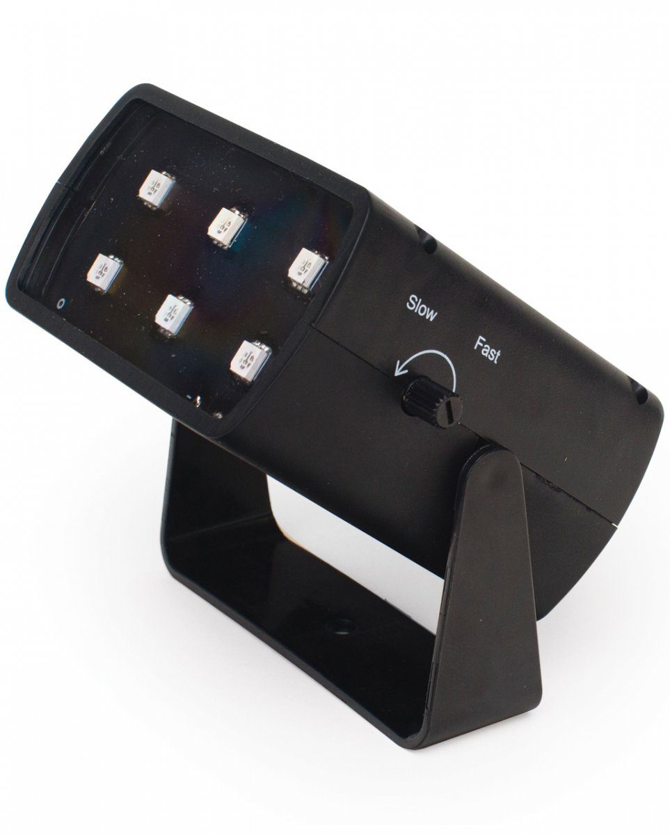 Horror-Shop Dekoobjekt Halloween LED Schwarzlicht Stroboskop