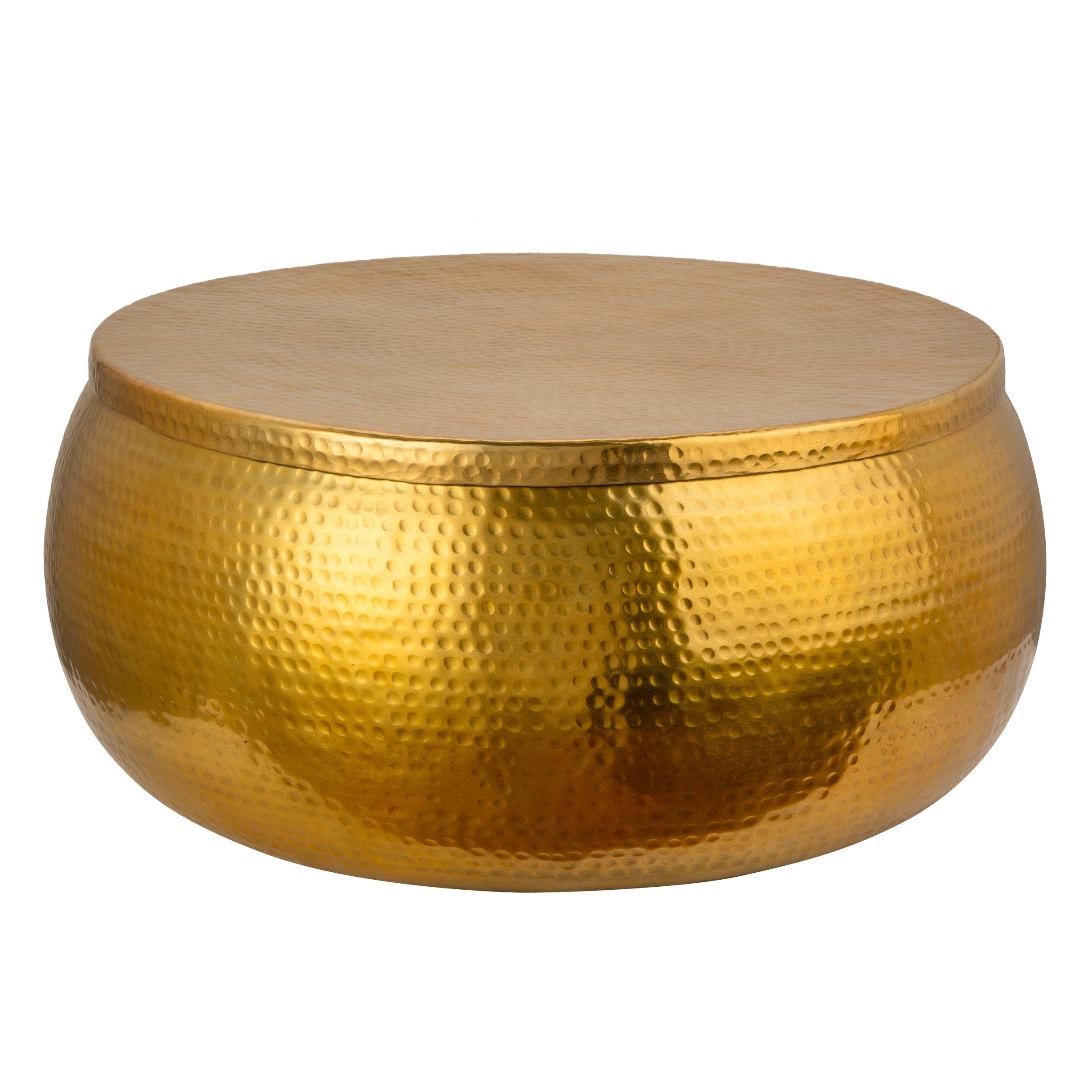 riess-ambiente Couchtisch ORIENT STORAGE Ø70cm gold günstig online kaufen