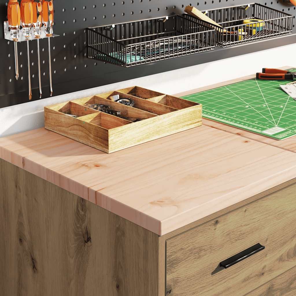 vidaXL Schrankmodule Garagen-Aufbewahrungsschrank Artisan-Eiche Massivholz günstig online kaufen