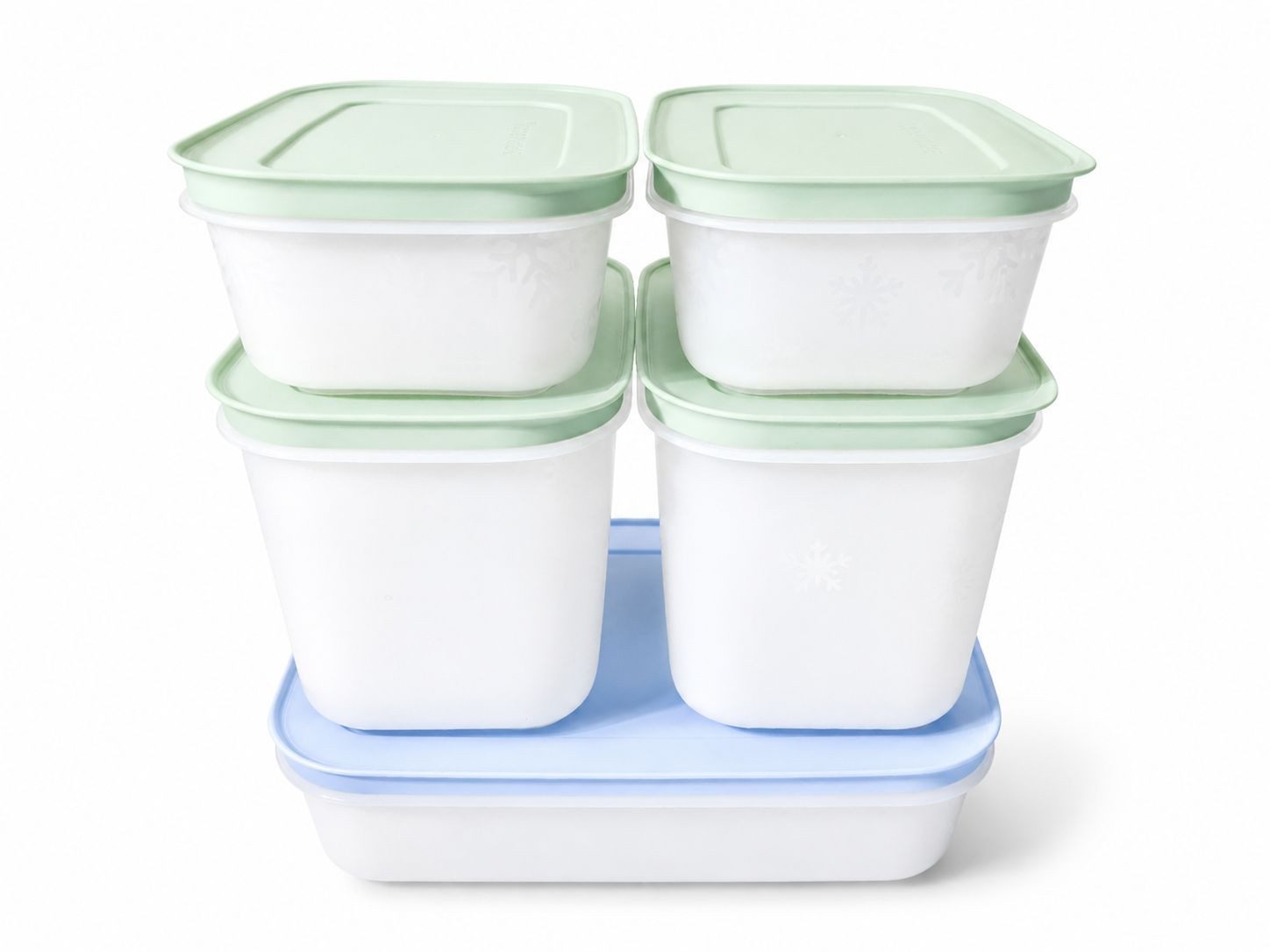 TUPPERWARE Vorratsdose Eis-Kristall Set 5-teilig