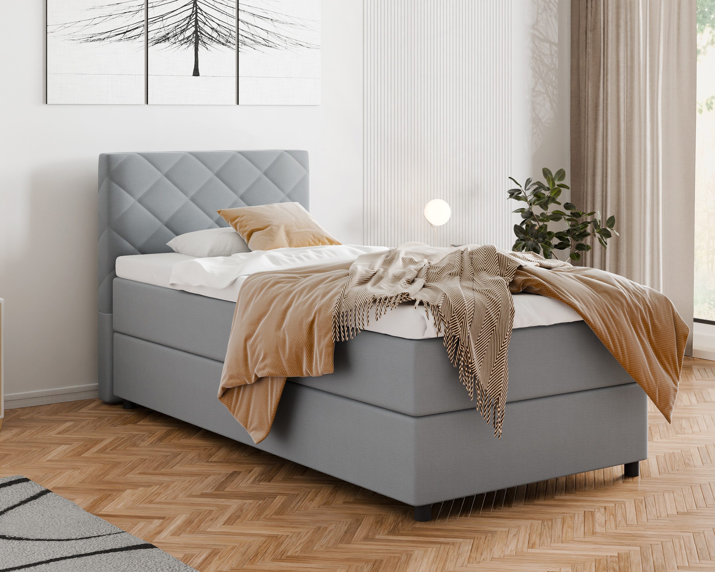 Homesy Boxbett DIAMARO, Stilvolles Design – zeitlose Eleganz