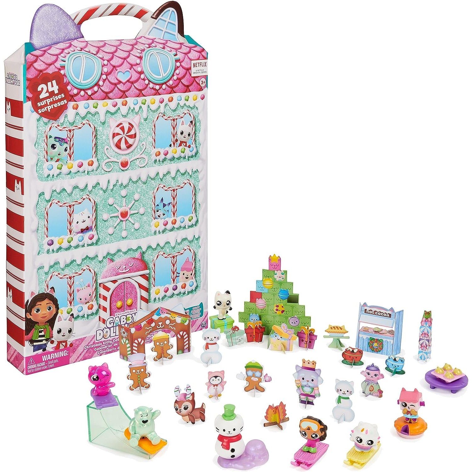 Spin Master Адвент-календарь игрушек 6067835 Gabby's Dollhouse, Календари 2023