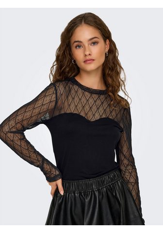  ONLY Spitzenshirt ONLSALINA L/S LACE d...