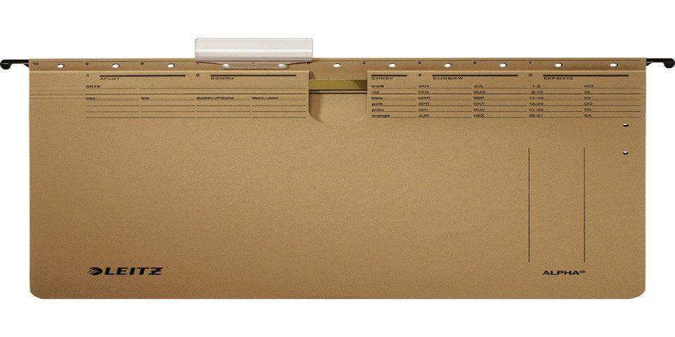 LEITZ Hefter LEITZ Hängehefter Alpha 1914, Rechtsheftung, ohne Tasche