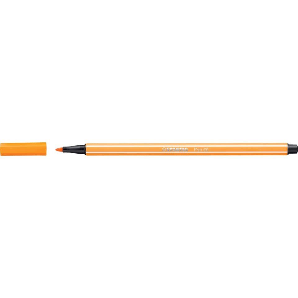 Fineliner Stabilo Fasermaler Pen 68 1 mm orange 68/54 Faserschreiber Filzstift