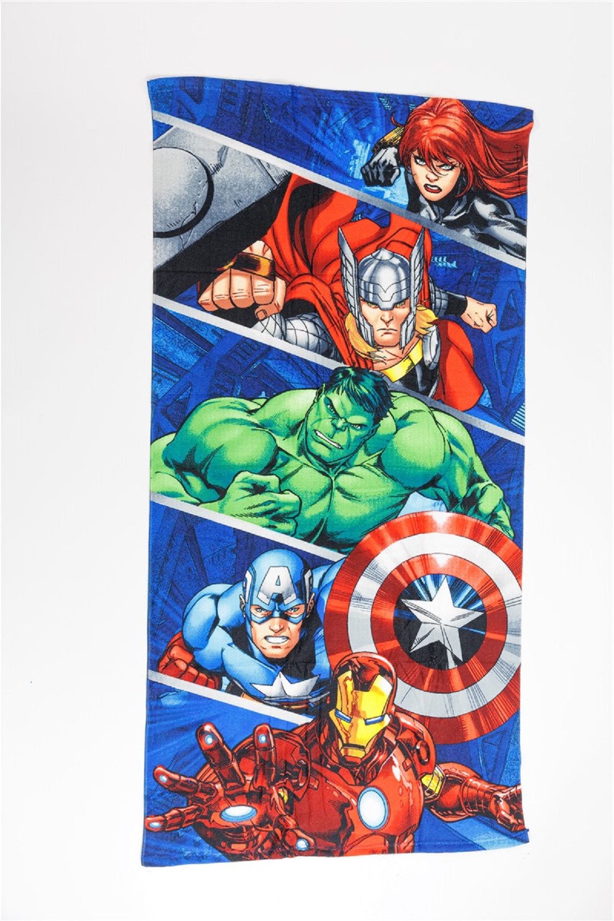 The AVENGERS Strandtuch Strandtuch – 140x70 cm, 100% Polyester für Superhel günstig online kaufen