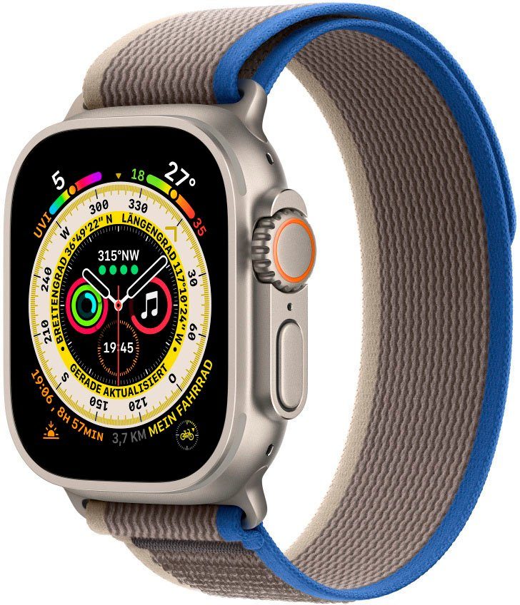 Apple Uhrenarmband 49mm Trail Loop - S/M