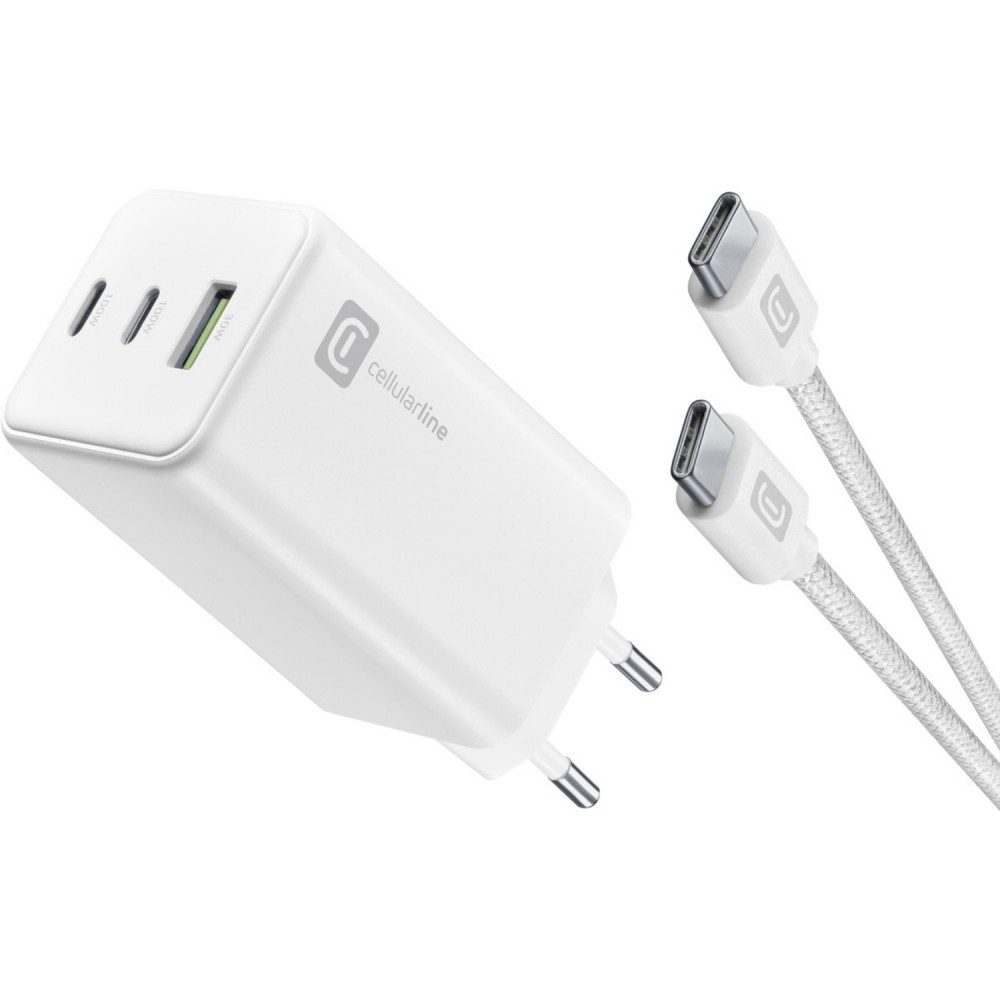 Cellularline ACHKITGAN100WTABW Zubehörset für Tablets robustes Zubehör USB-Adapter