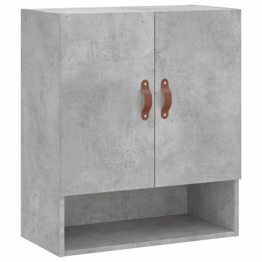 vidaXL Hängeschrank Wandschrank Betongrau 60x31x70 cm günstig online kaufen
