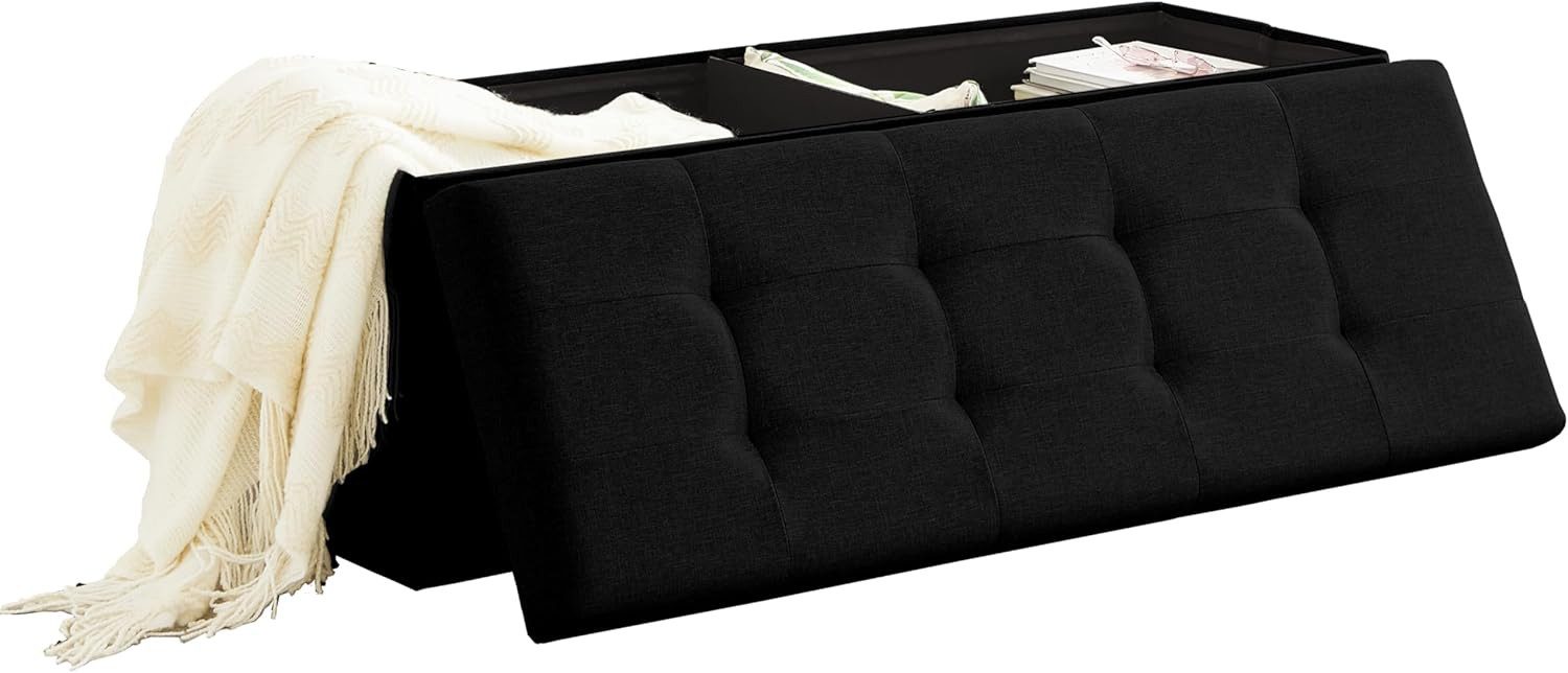 Zedelmaier Sitzbank 114cm mit Stauraum, Sitztruhe,faltbar Aufbewahrungsbox, günstig online kaufen