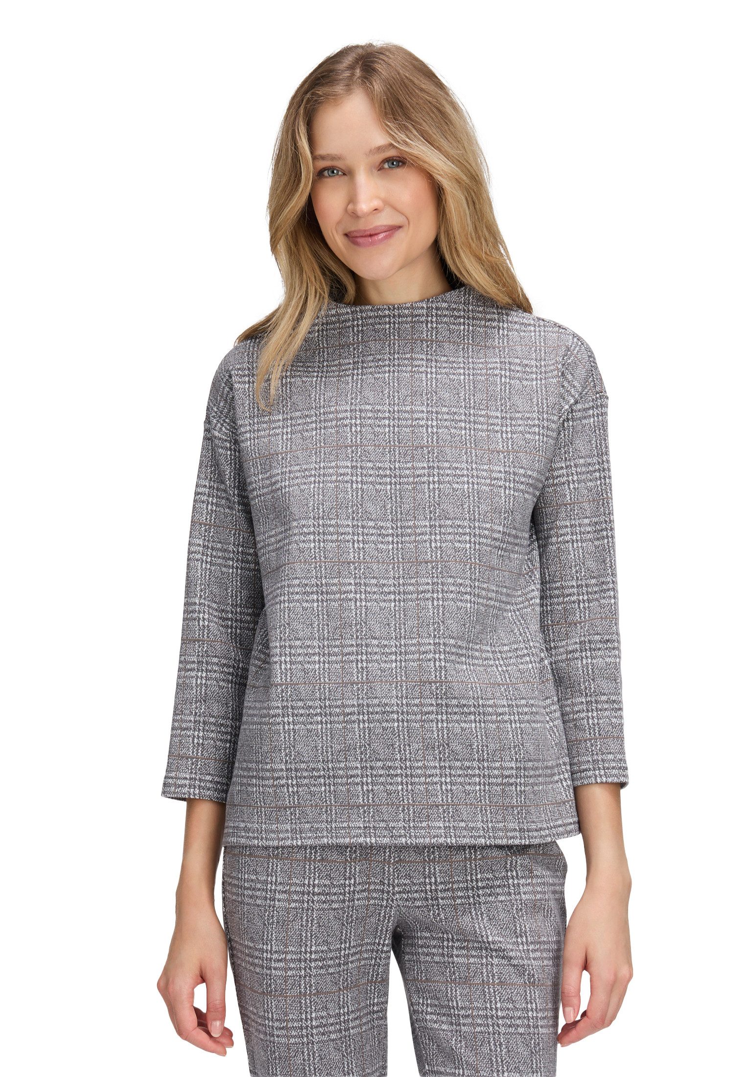 Betty Barclay Sweatjacke Damen mit Kragen