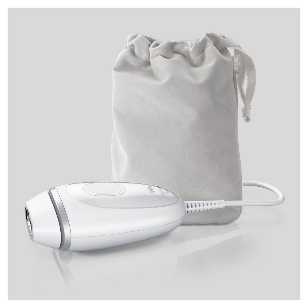 Braun IPL-Haarentferner Silk-expert Mini PL1124 - IPL-Haarentferner - weiß/silber
