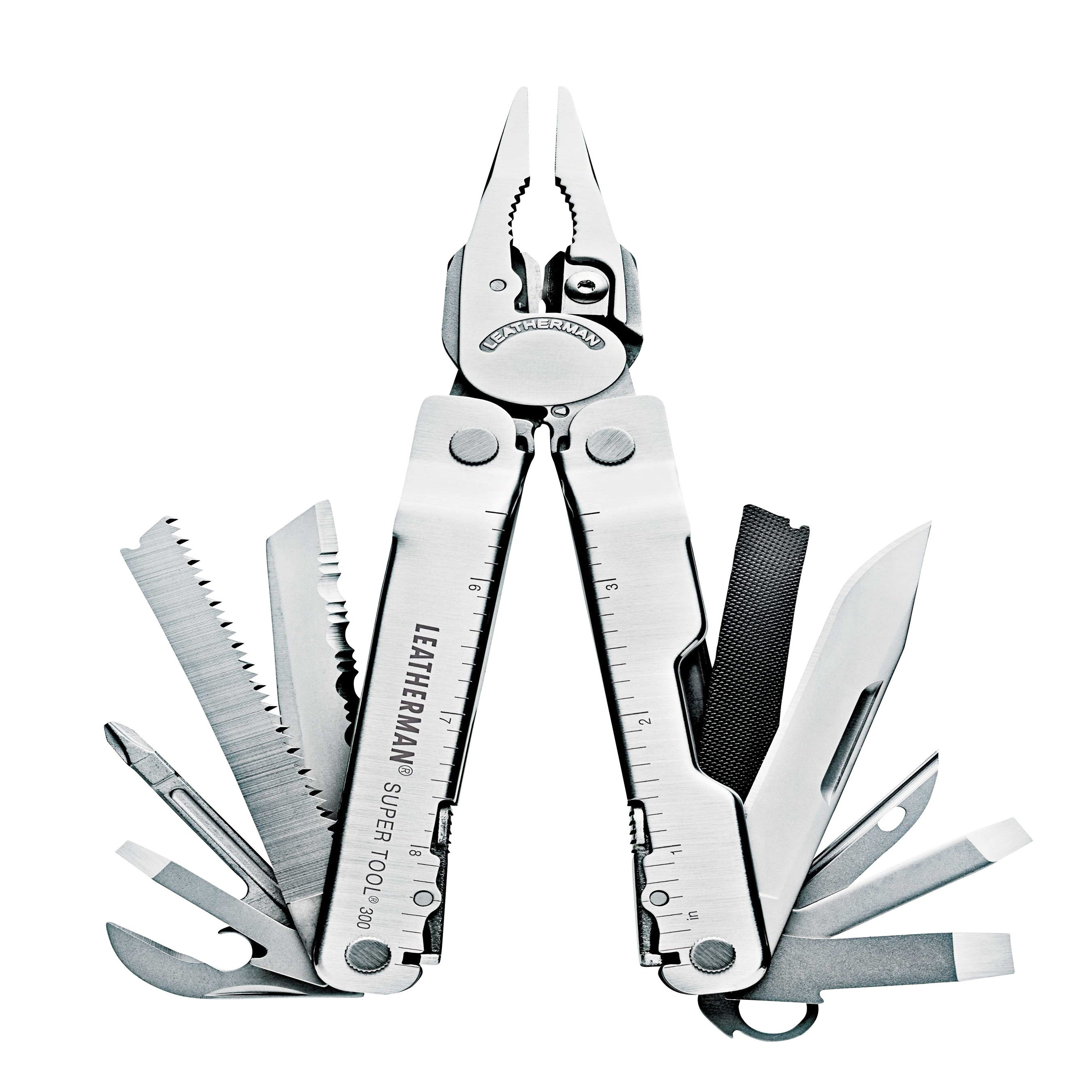 Leatherman Multitool Leatherman Super Tool 300 - 19-in-1 Multi-Tool, Silber