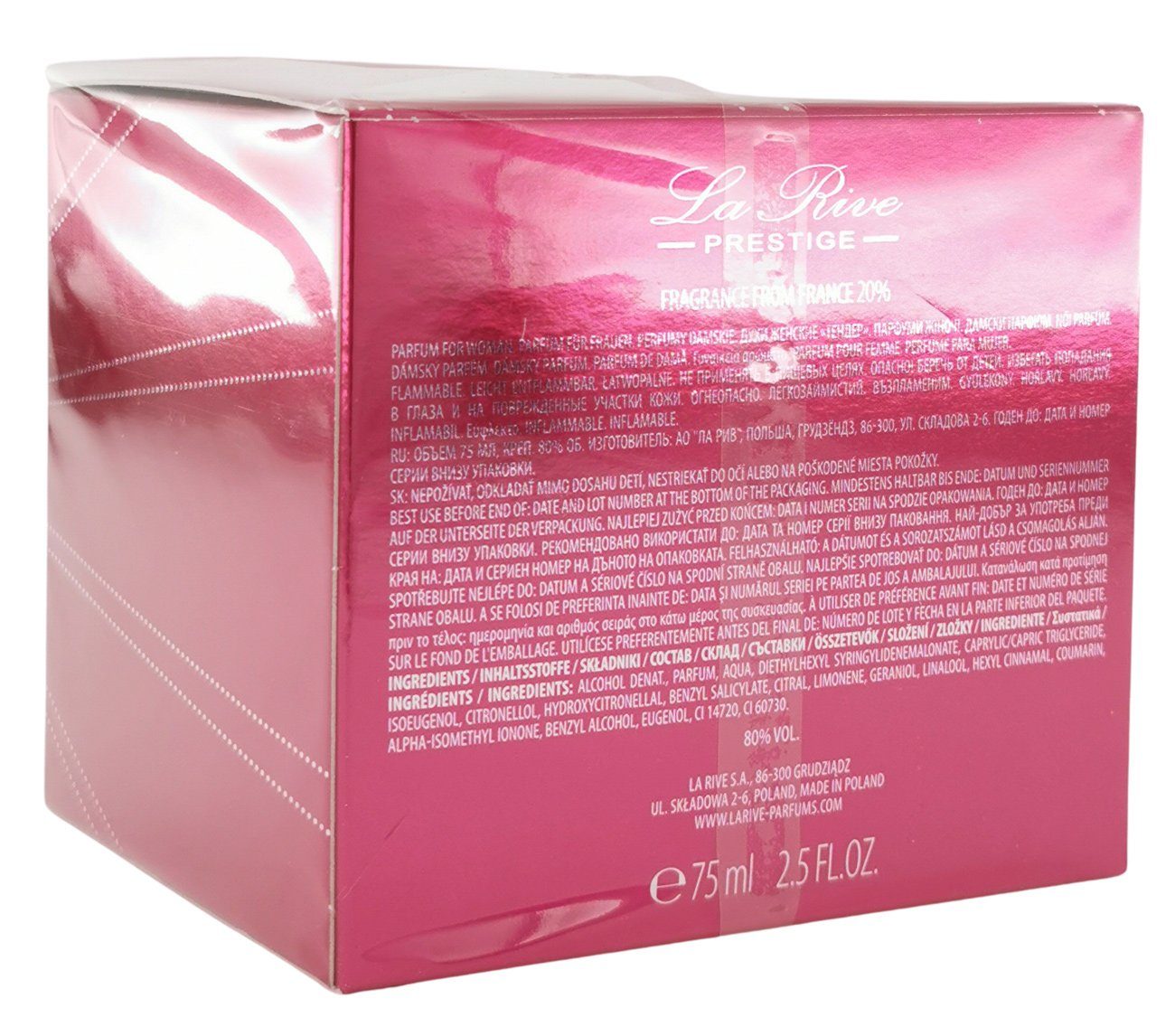 La Rive Eau RIVE - de LA ml - Parfum 75 Prestige Parfum Tender