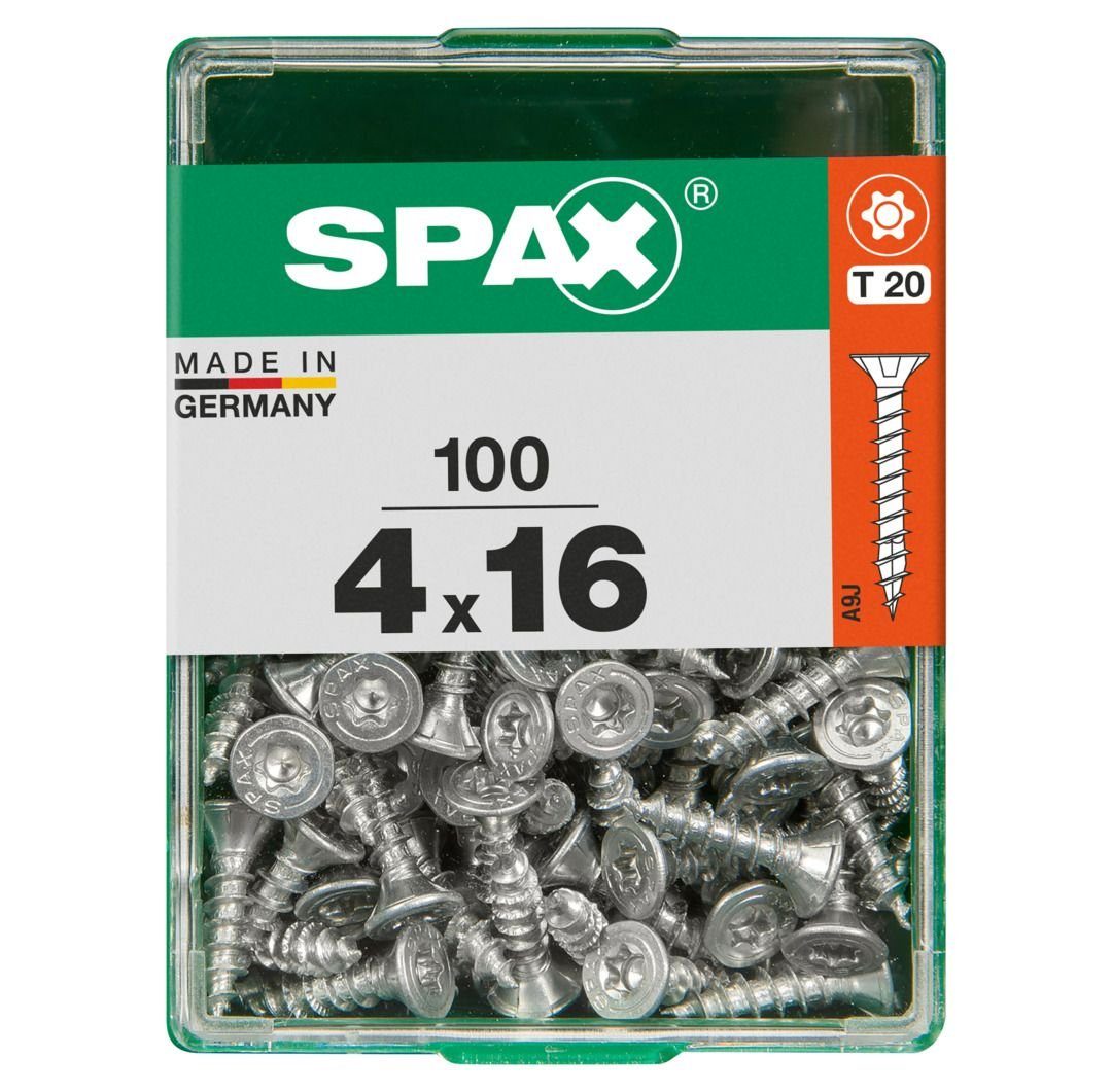 Universalschrauben 16 20 SPAX TX Holzbauschraube mm x Spax 4.0 Senkkopf