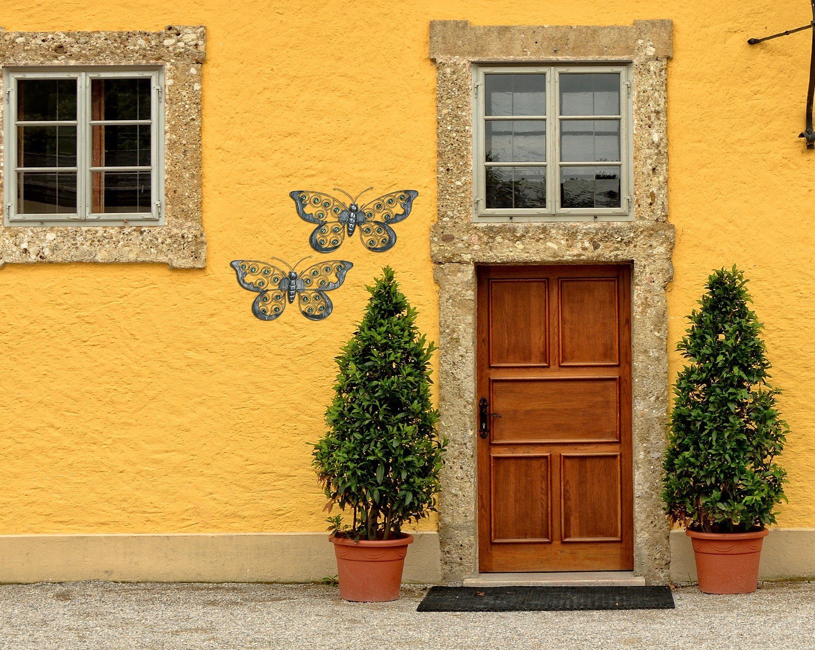 Kobolo Wandbild Schmetterling Wandschmuck - 2er günstig online kaufen
