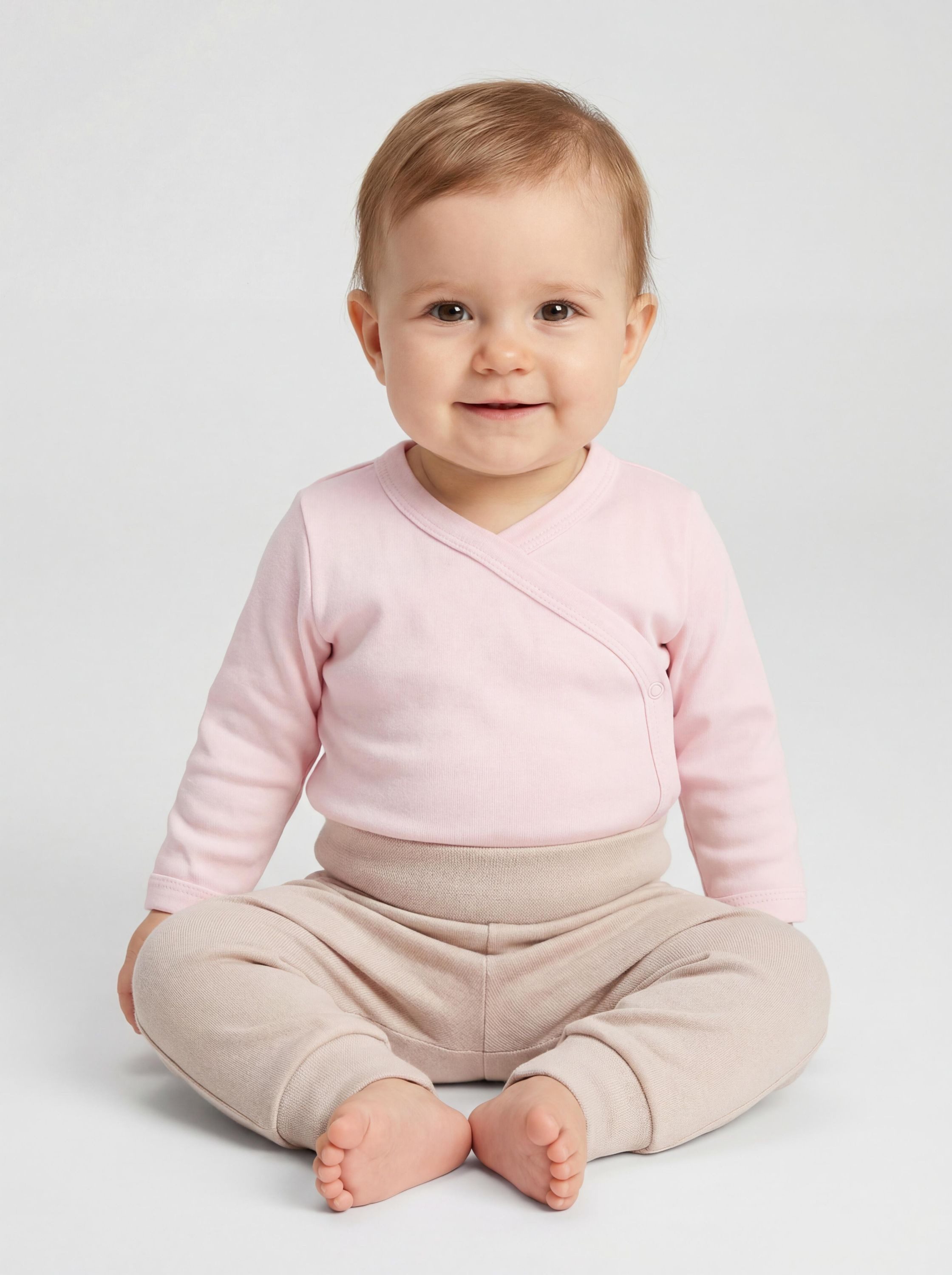 TupTam Wickelshirt TupTam Baby Mädchen Langarm Wickelshirt Baumwolle 5er Set