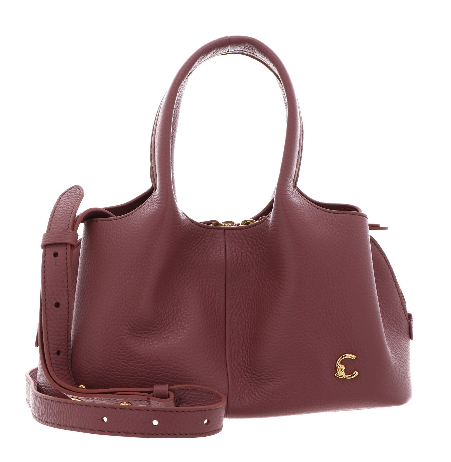 COCCINELLE Handtasche Handbag Grained Leather, aus echtem Rindsleder