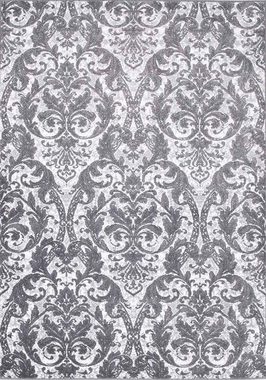 Teppich Timeless 7691, Carpet City, rechteckig, Höhe: 6 mm, Kurzflor, Floral, Ornamenten, ideal für Wohnzimmer & Schlafzimmer