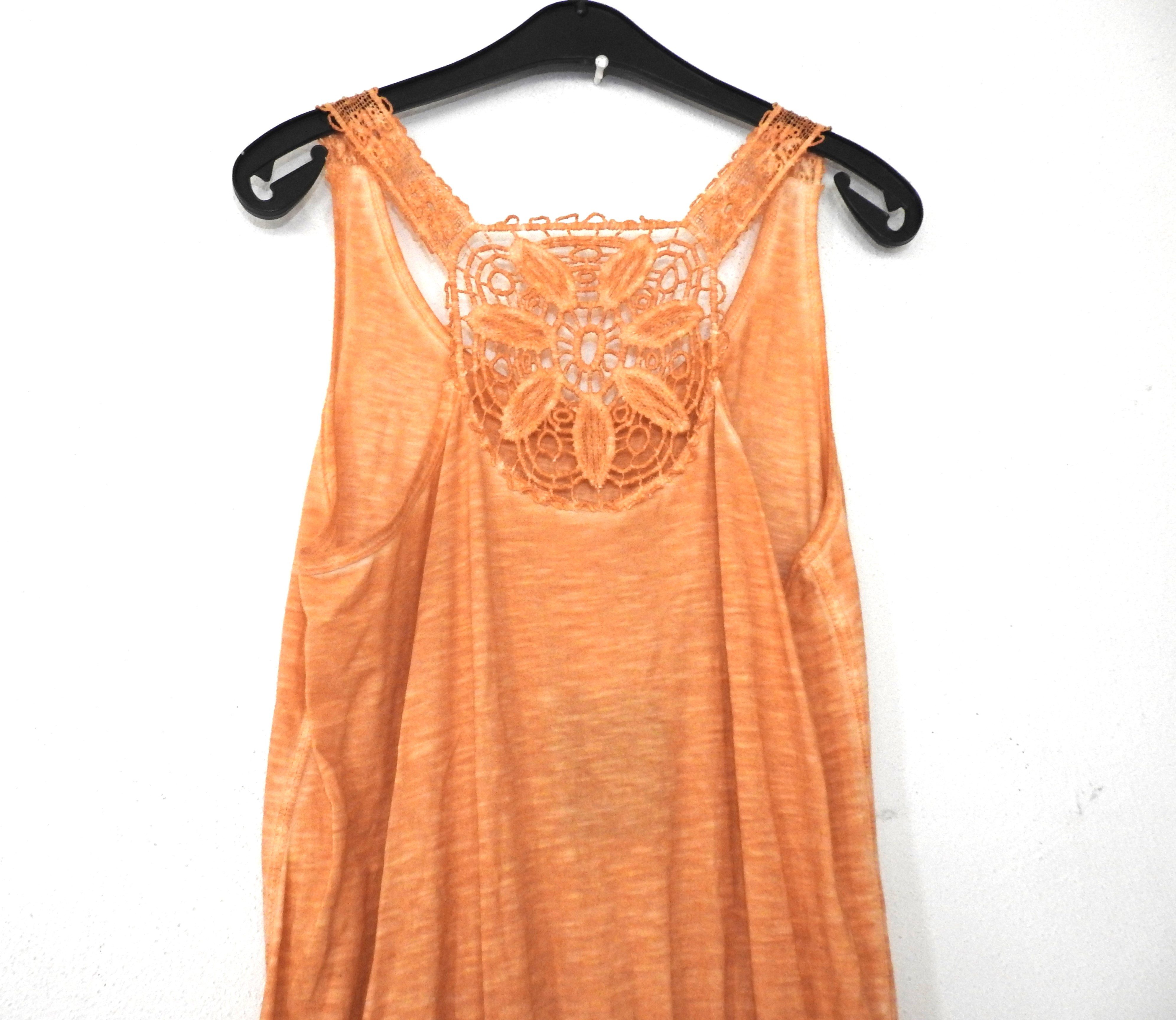 CKS Midikleid Rosetta Sunny Orange