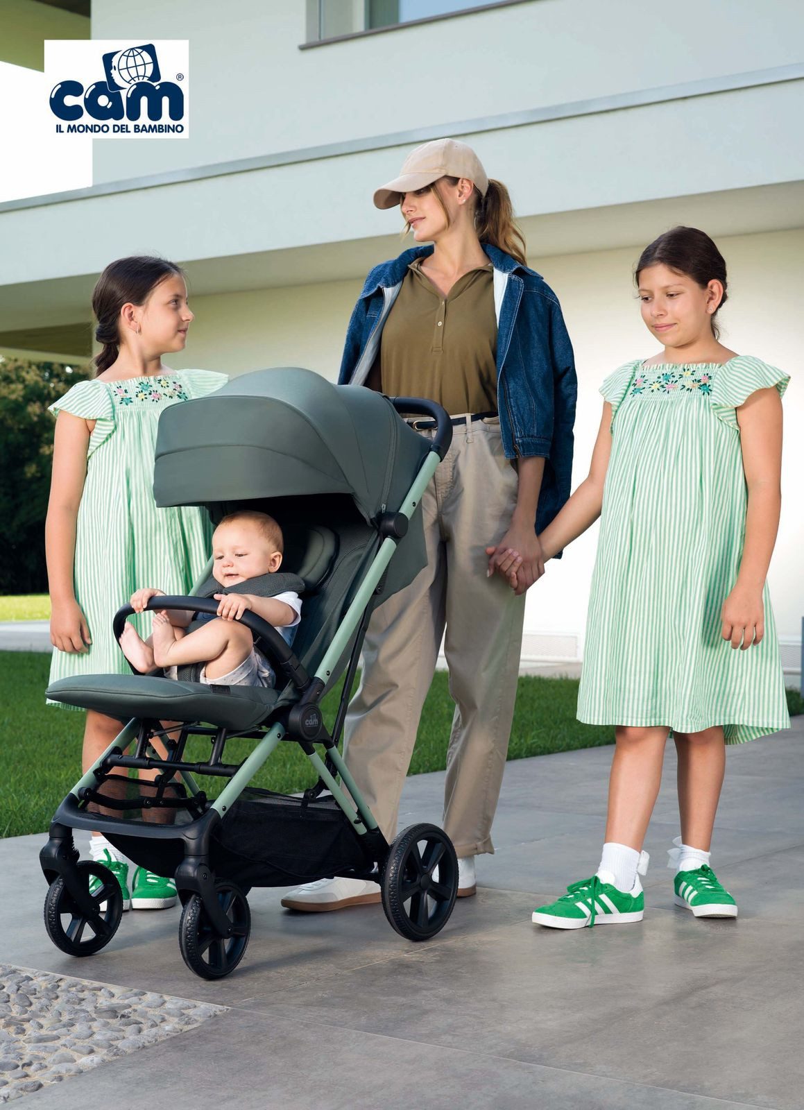 CAM Kombi-Kinderwagen CAM Buggy Off Road Air, klappbar
