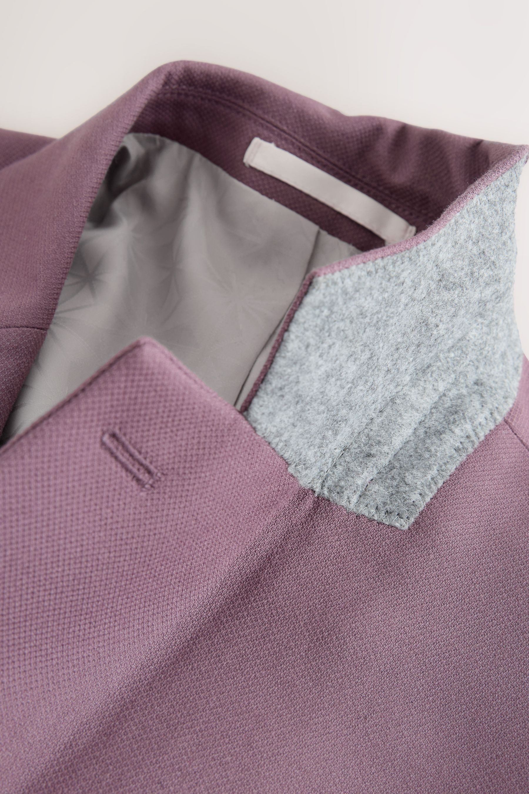Next Sakko Slim Fit Anzugsakko mit Struktur (1-tlg) – Bild 5 von 5