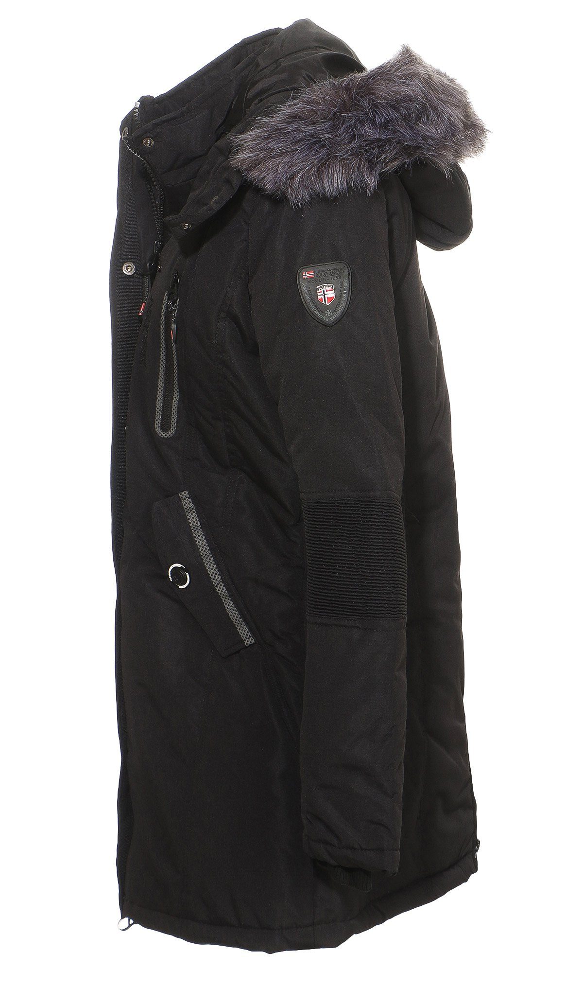 Geographical Norway Winterjacke dicke Damen Outdoor Jacke sehr warm in Unif günstig online kaufen